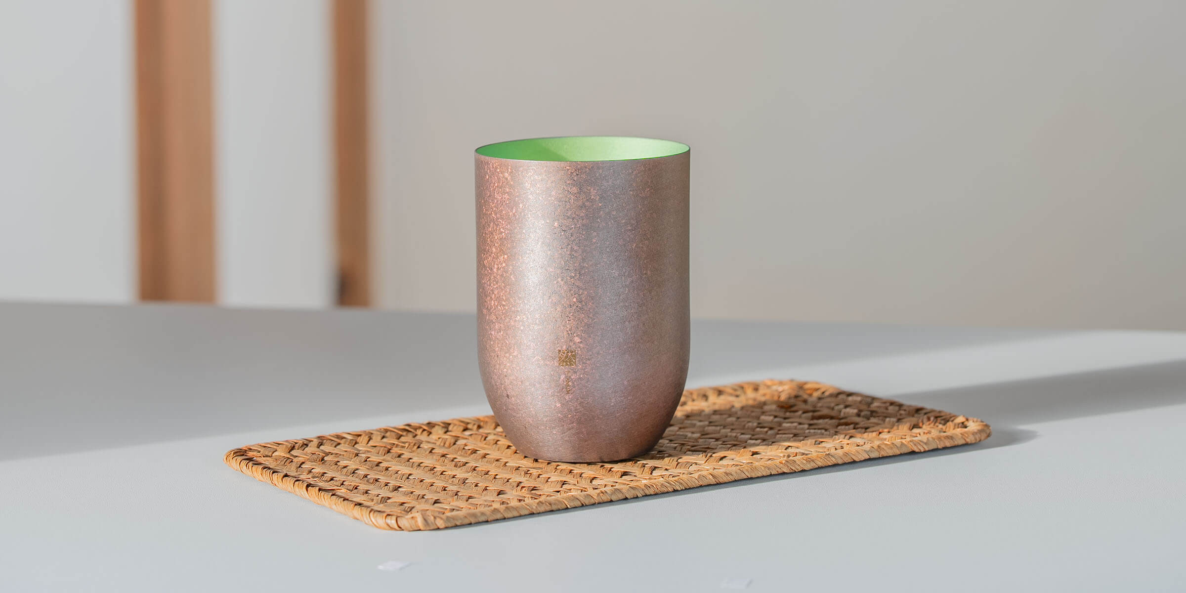 Discover the HORIE Zen Series: Handcrafted Titanium Tumblers with Stunning Two-Tone Finishes