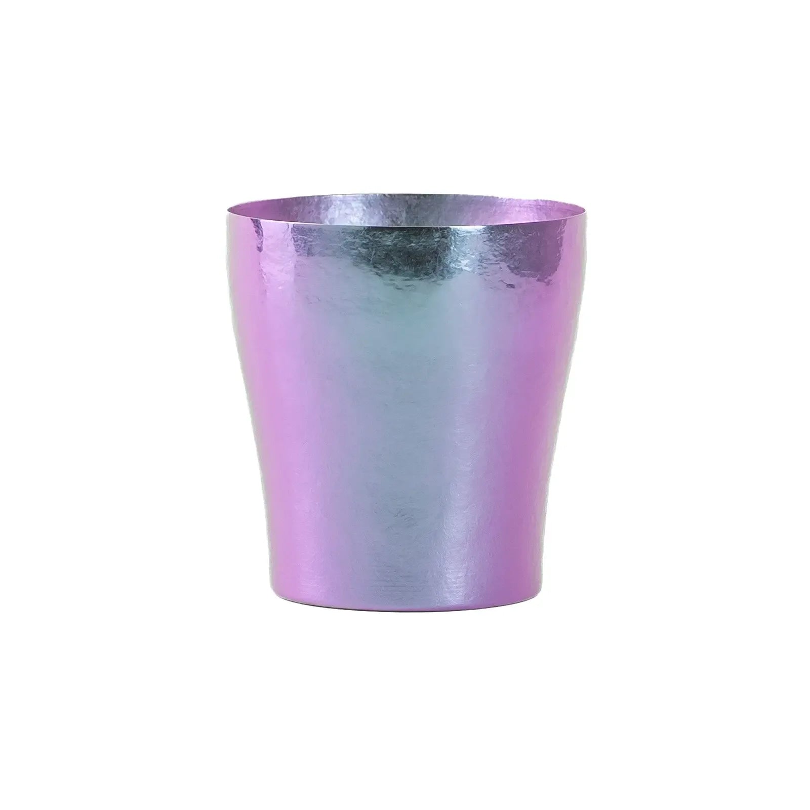 Front view of HORIE Rei Series 250ml rainbow titanium tumbler