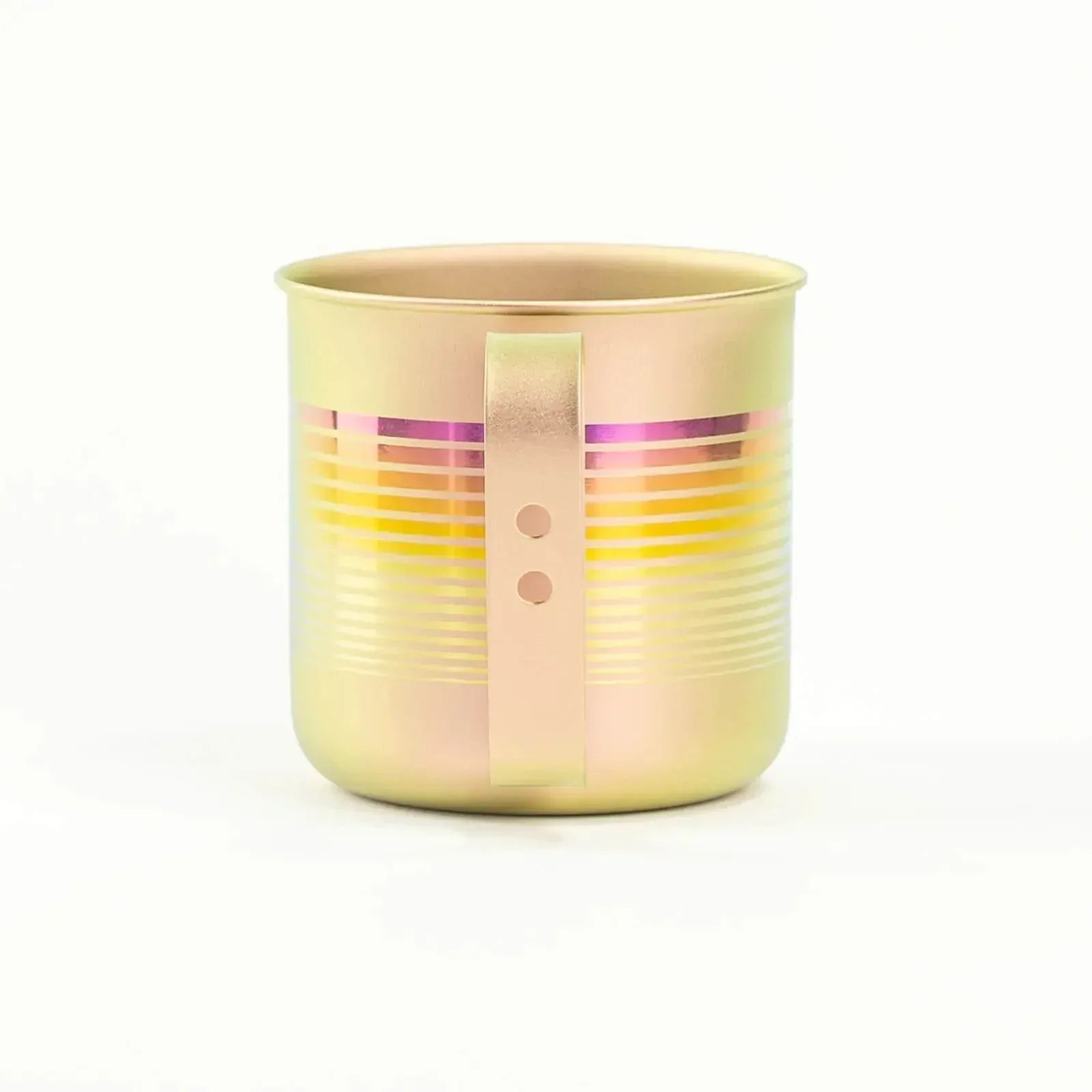 HORIE Pure Titanium Mug – 320ml Rainbow Stripe Gradient HORIE