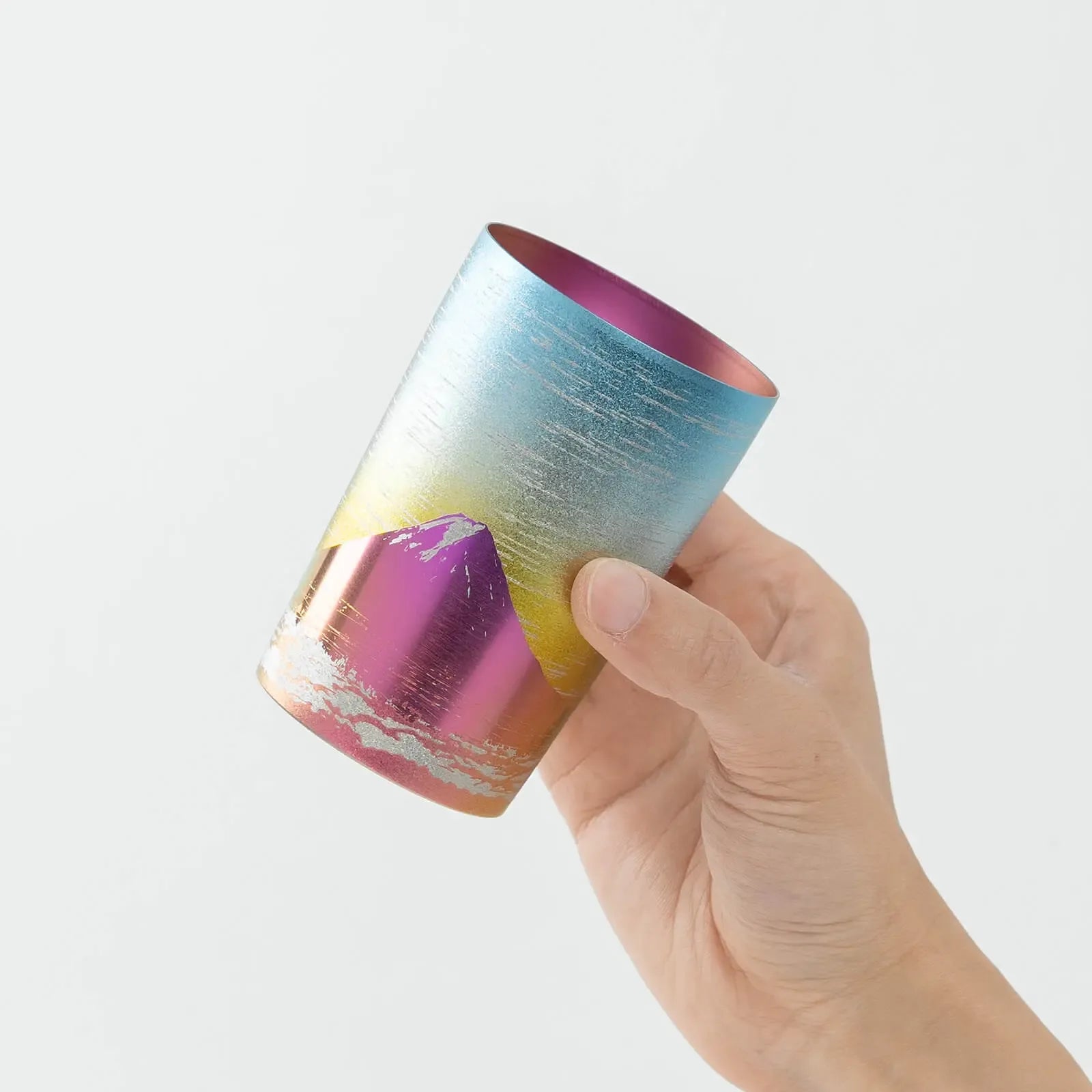 Elegant gift box for HORIE Pink Fuji titanium tumbler – a beautiful Japanese gift