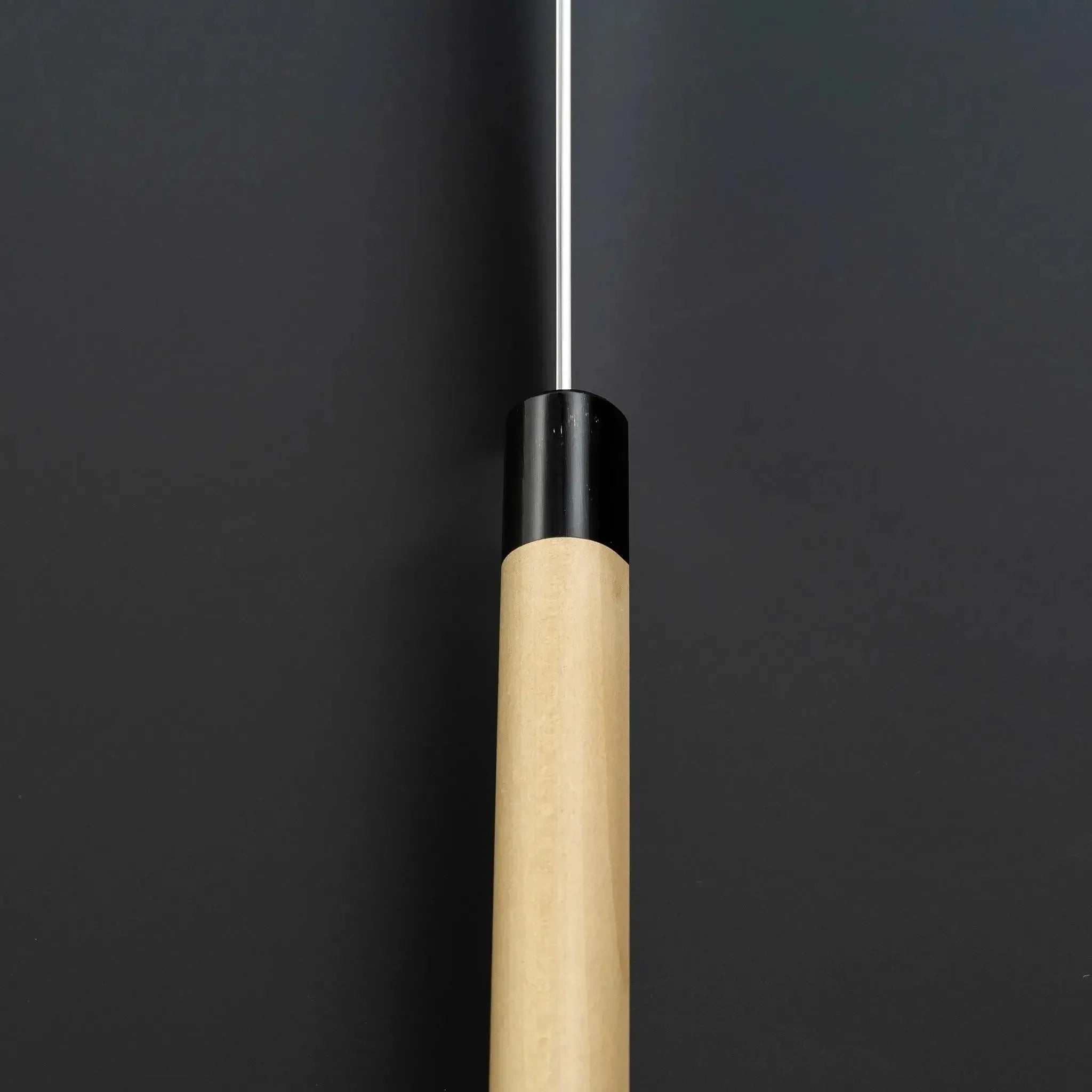 Masamoto KS Series Wa Gyuto White Steel No.2 Chef Knife Handle Top View