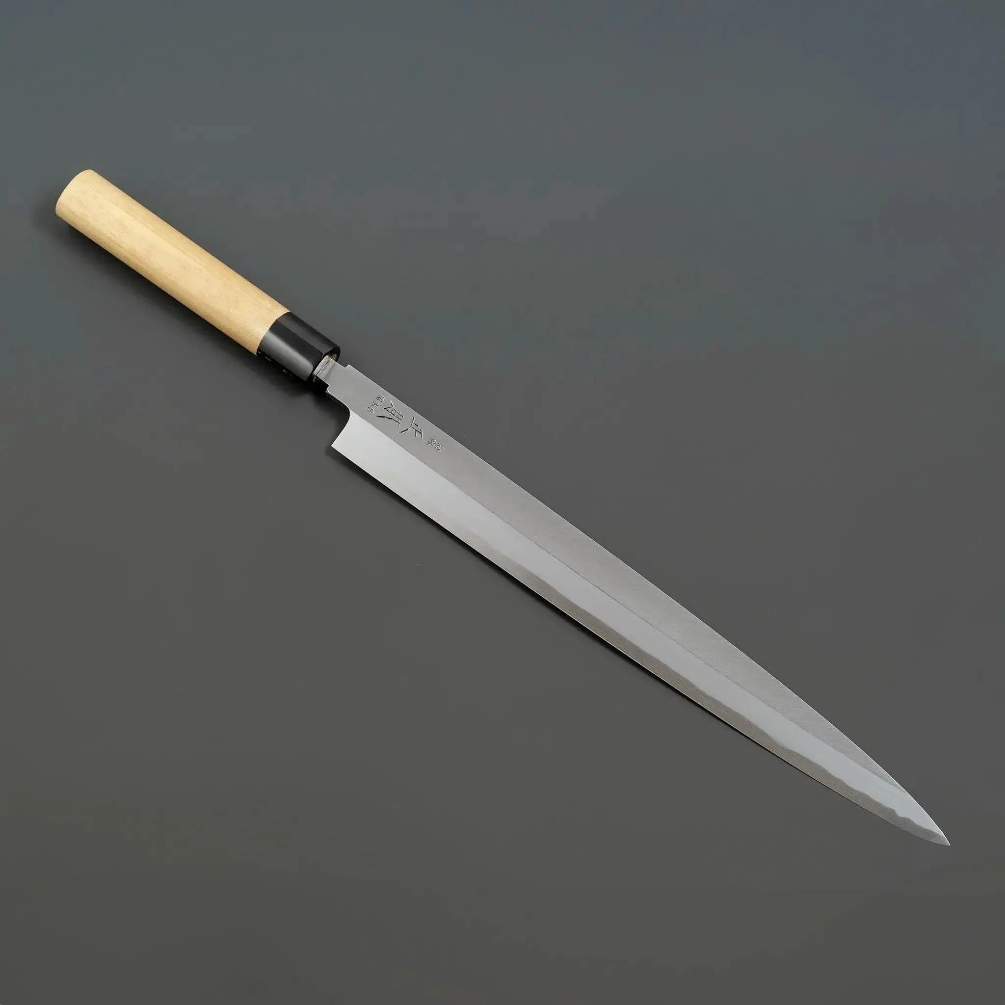 Masamoto KS Series Honkasumi White Steel No.2 Yanagiba Sashimi Knife 360mm