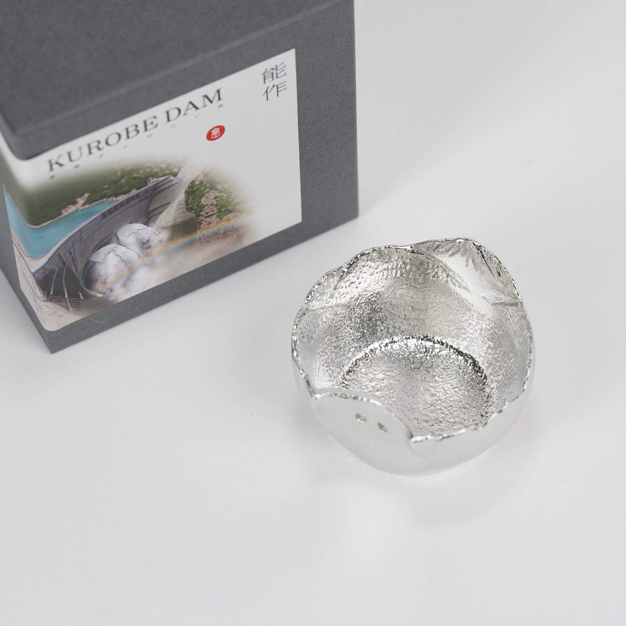 Nousaku handcrafted 100% pure tin sake cup