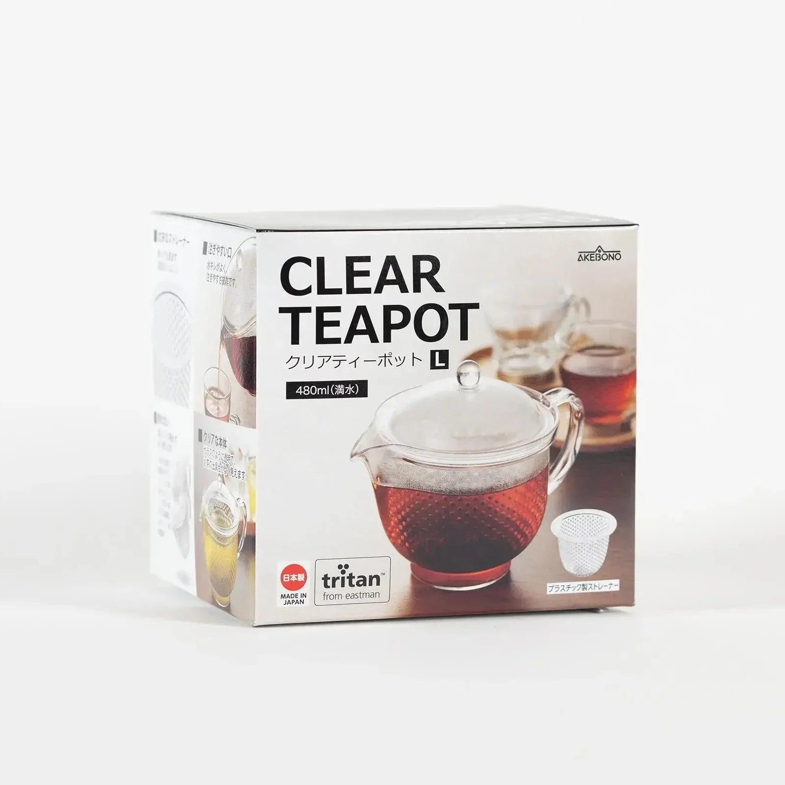 Akebono Tritan Clear Teapot – 480ml AKEBONO