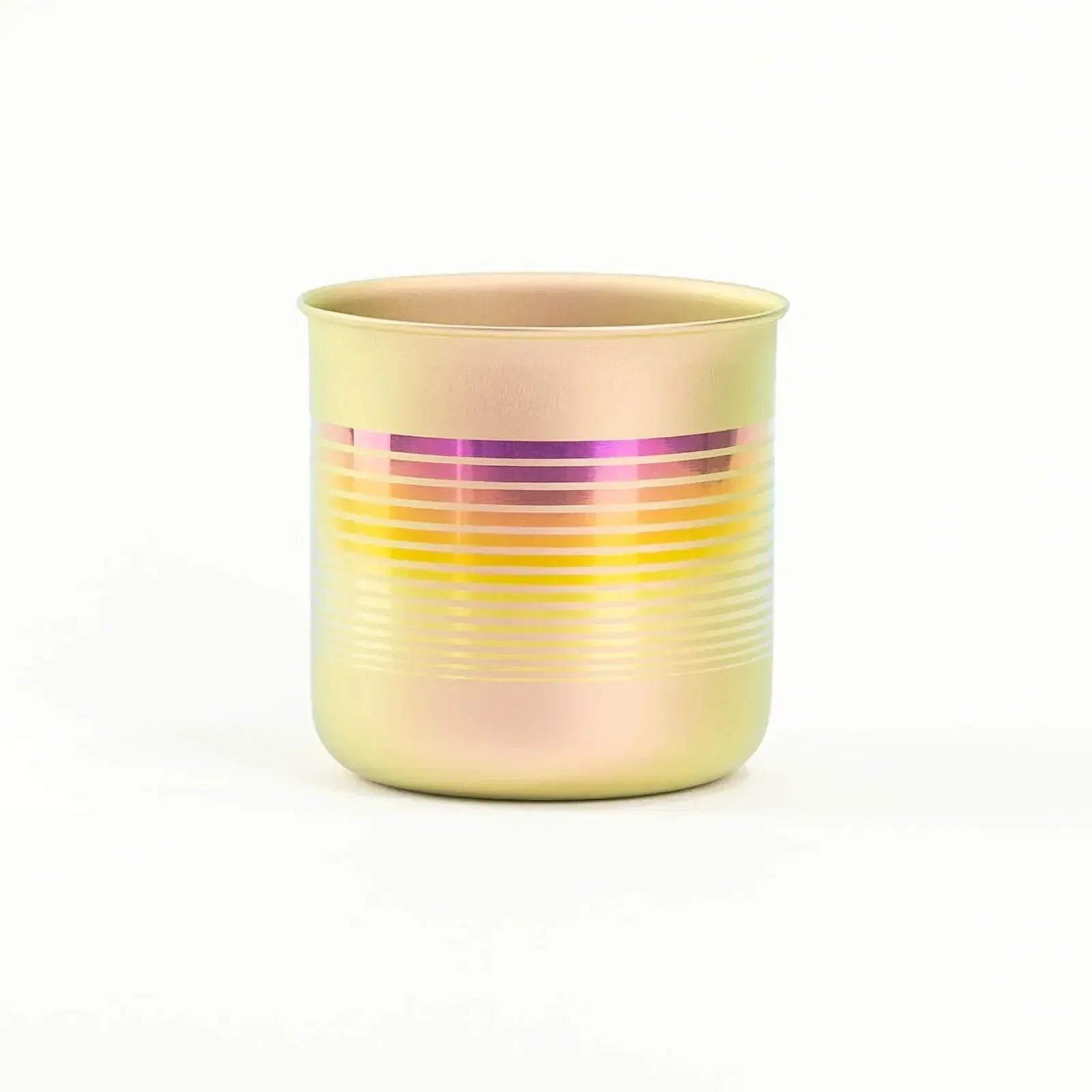 HORIE Pure Titanium Mug – 320ml Rainbow Stripe Gradient HORIE