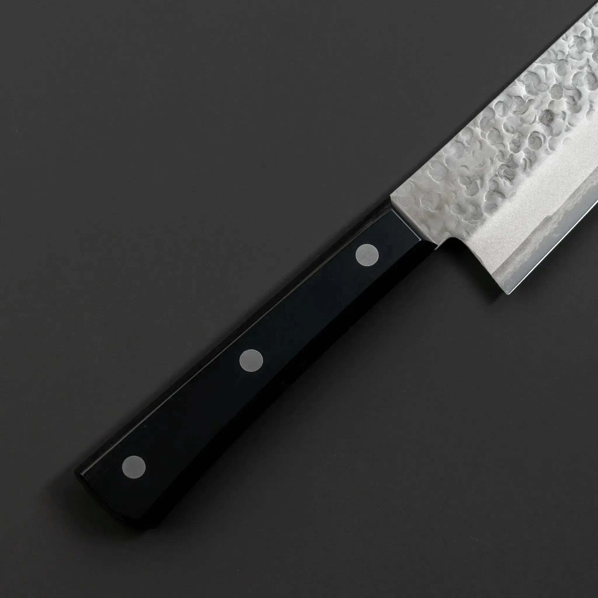 Kirin VG1 Steel Santoku Knife, triple-layered for enhanced durability, perfect for precision cutting in professional and home kitchens