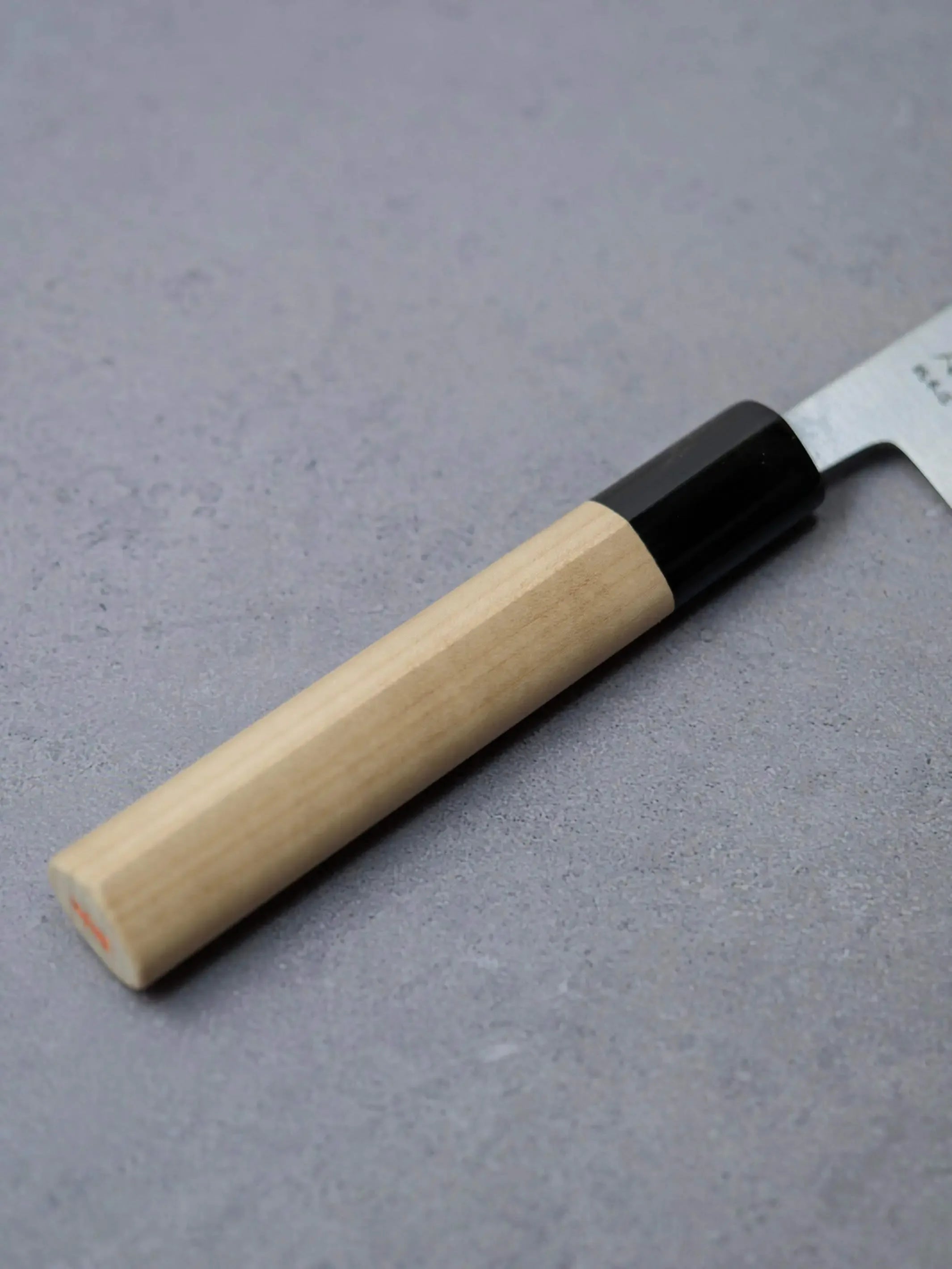 Masamoto KS Series Wa Gyuto Honkasumi White Steel No.2 - Wa Petty 165mm handle