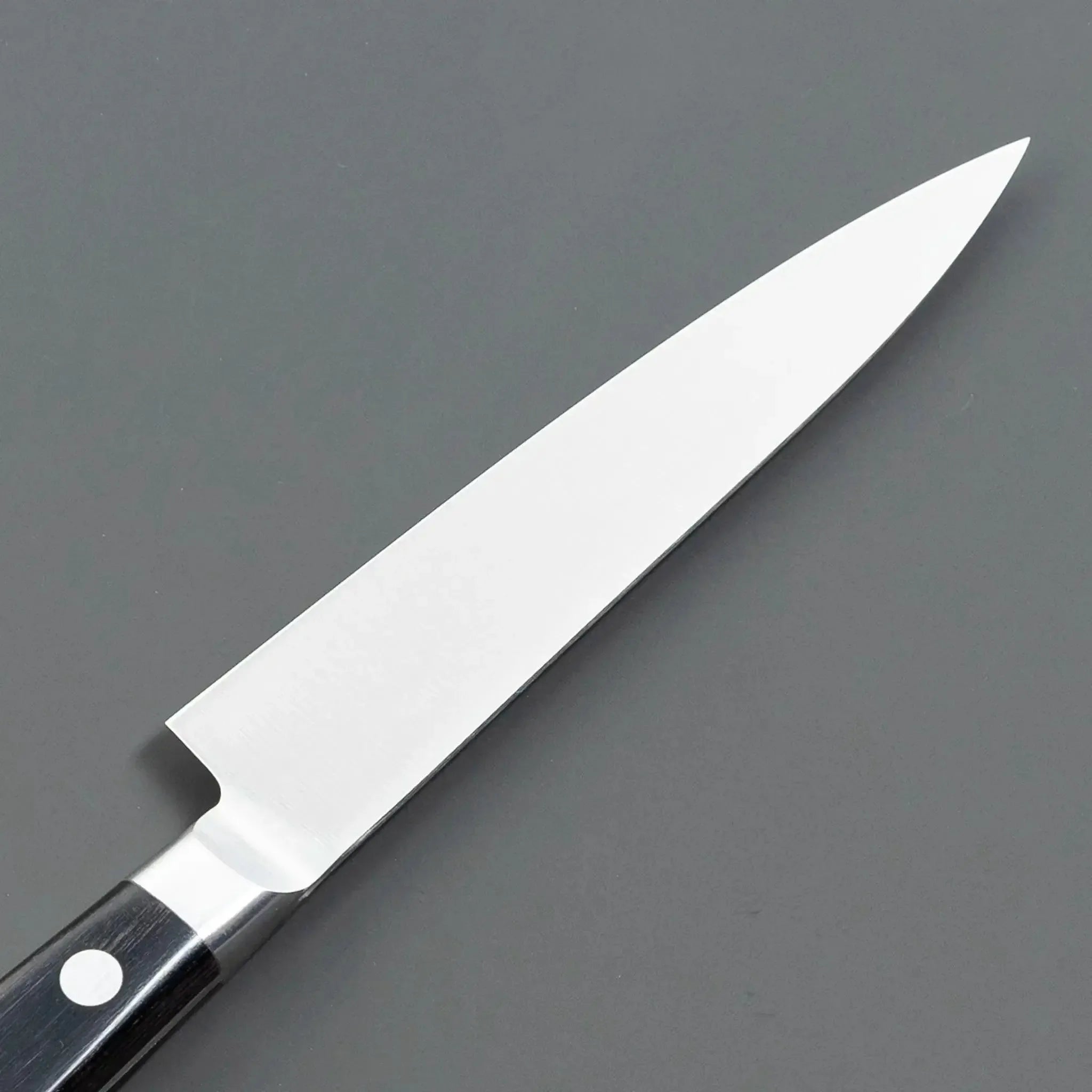 Misono Molybdenum Steel Series Gyuto Chef's Knife with Ergonomic Handle and Precision Blade Blade Back View