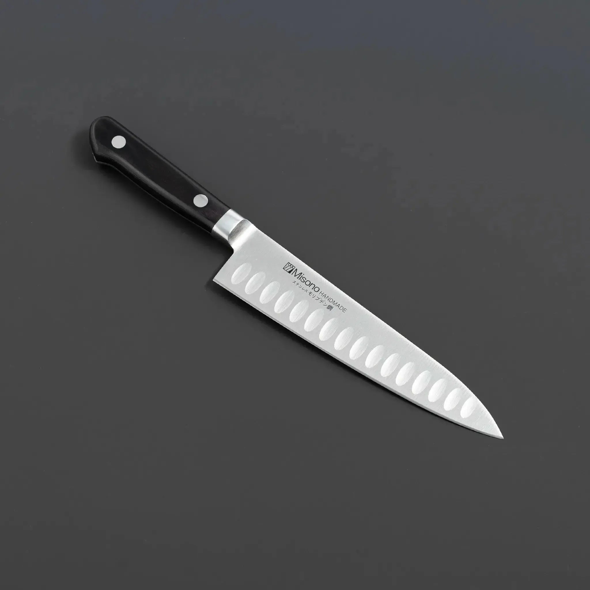 Misono Molybdenum Steel Salmon Series Gyuto Knife for precision slicing and dicing 180mm