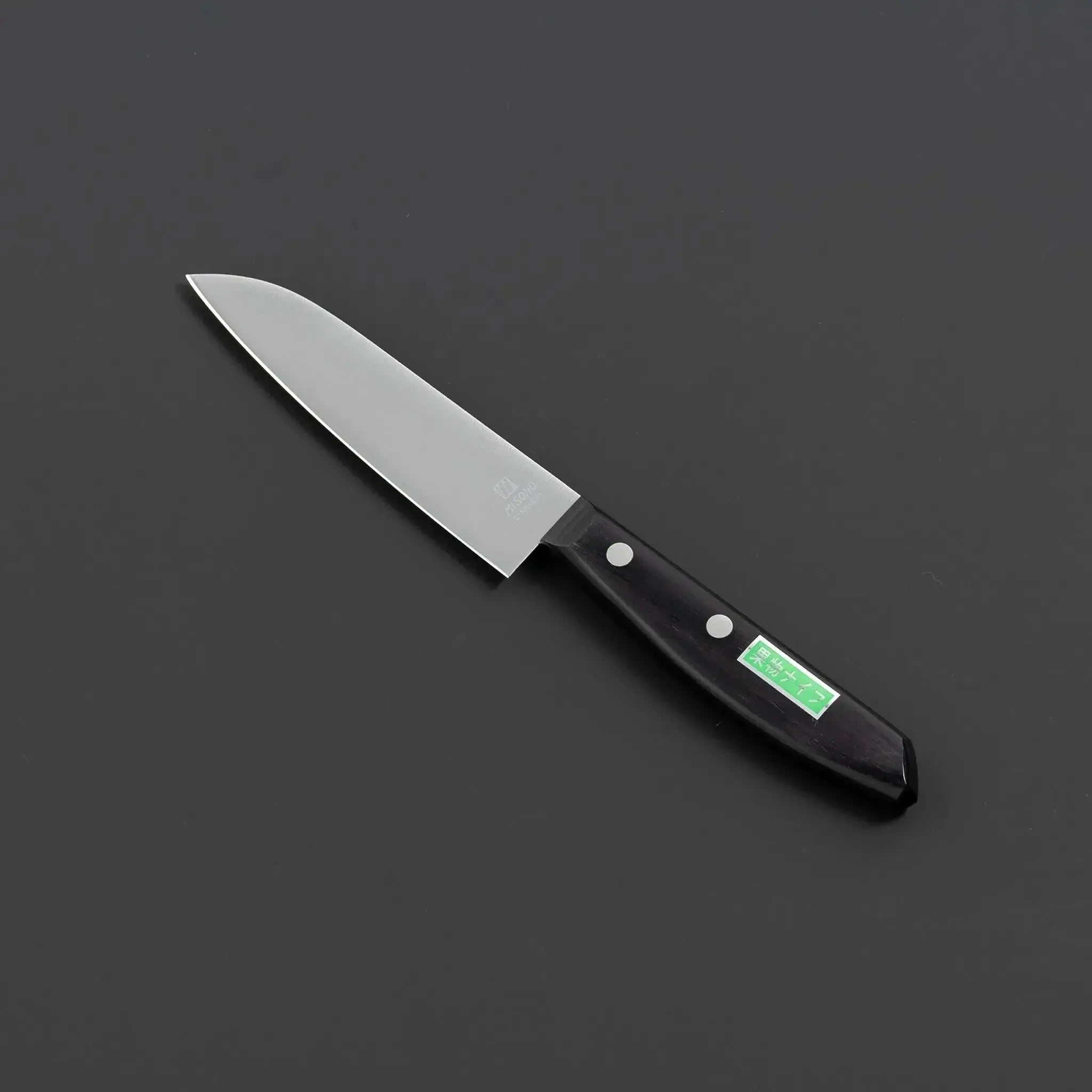 Misono Molybdenum Steel Petty Knife for Precision Cutting, featuring ergonomic handle and sharp blade