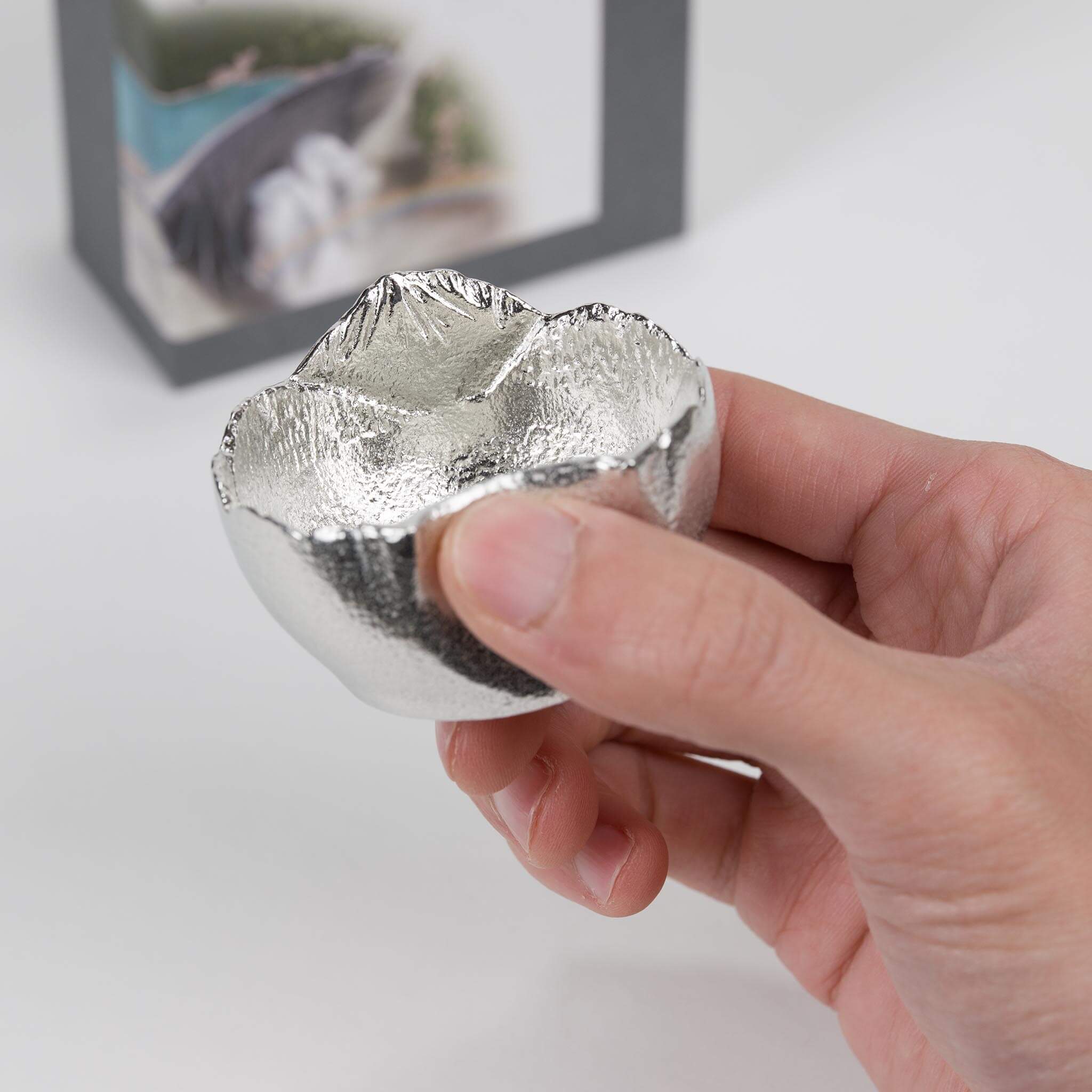 Nousaku handcrafted 100% pure tin sake cup